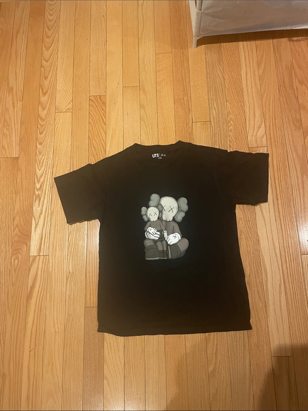 Black kaws shirt